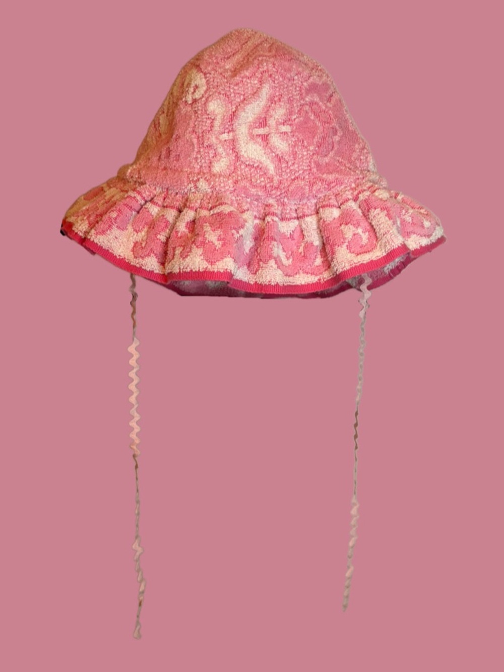 💮Upcycled Terry Cloth Bucket Hat💮